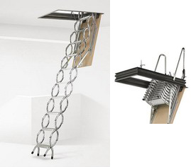 Escaleras Universal escamoteable zx techo 1