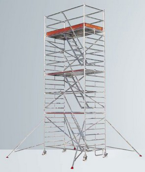 Escaleras Universal andamio móvil con escalera