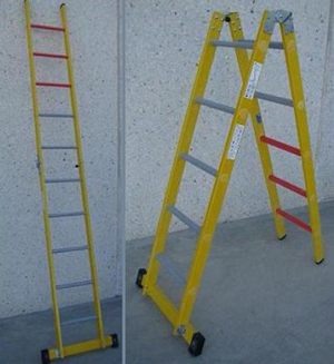 Escaleras Universal escalera de tramo y tijera fibra